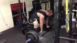 Long Island strength coach John Gaglione 600 deadlift at Gaglione Strength Farmingdale