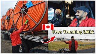 How to get TRUCKING job in CANADA|| Free LMIA in these companies || LMIA Cost || Trucking Vlog