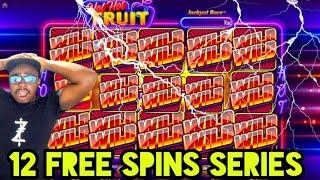 "Hot Hot Fruit 12 Free Spins Series: Unbox the Ultimate Collection of Wins! "