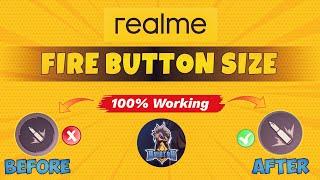 Realme Free Fire Fire Button Size  || Headshots Only Red Number 2023