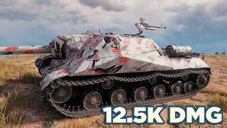 Объект 704 • БЛ-10 впечатляет! 12.5К урона не напрягаясь )) World of Tanks