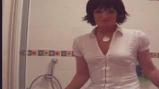 CROSSDRESSER  (FROM EARLY DAYS OF YOUTUBE)  SITS IN FRONT OF CAMERA