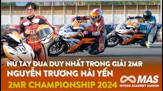 Nữ tay đua duy nhất đạt hạng Nhì trong Giải đua 2MR Championship 2024 I Class MAS150 I #2MR 69