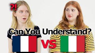France vs. Italy! Can They Understand Each Other?!