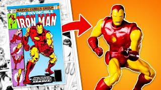 Recreating IRON MAN Comics Poses with an Action Figure!