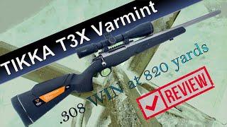 Tikka T3X Varmint .308 Review