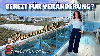 SIE WOLLEN SICH VERÄNDERN? PANORAMABLICK | GROßE 3 ZIMMER | STRANDNAH! MAHMUTLAR/#ALANYA #immobilien