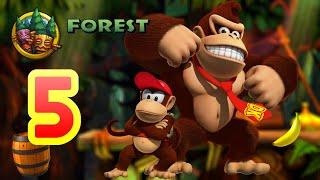 Donkey Kong Country Returns HD - Forest (World 5) [4K]