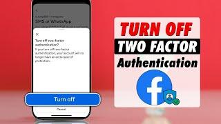 How to Turn Off Two Factor Authentication on Facebook [2025]