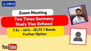 Why Students' Study visa refused 2 times from Germany | Germany Study Visa Refused | Case Study