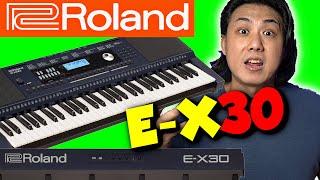 NEW ROLAND E-X30 - Can this Keyboard BEAT Yamaha PSR, Casio CT-X & Korg?