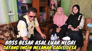 TANGIS BAHAGIA GADIS DESA SAAT KEDATANGAN BOS BESAR KAYA RAYA ASAL MALAYSIA