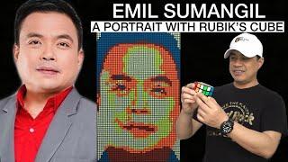 EMIL SUMANGIL PORTRAIT WITH RUBIK’S CUBE |  MY aLTeR eGo