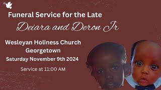 Deiara And Deron Jr - Funeral Service