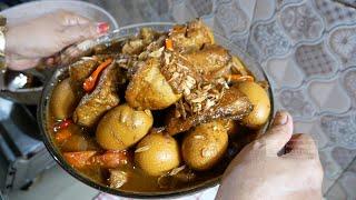 Resep Sederhana Semur Telur dan Tahu