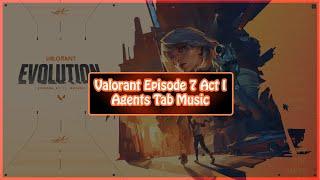 Valorant Episode 7 Act I - Agents Tab Music