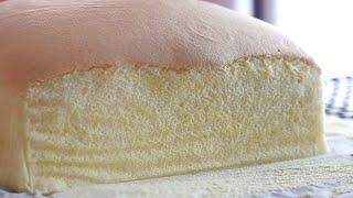 How to make the world's softest sponge cake(  Taiwanese Castella Cake Recipe)