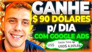 COMO GANHAR EM DOLAR COMO AFILIADO USANDO O GOOGLE ADS | GOOGLE ADS PARA AFILIADOS NA GRINGA