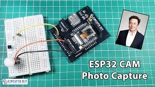 PIR Motion Detector with Photo Capture using ESP32-CAM