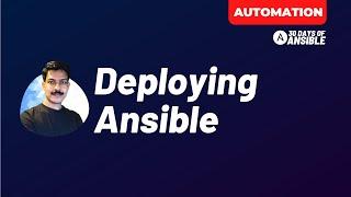 Deploying Ansible | #ansible #fullcourse | techbeatly