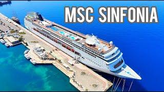 MSC SINFONIA Cruise Ship Tour 4K