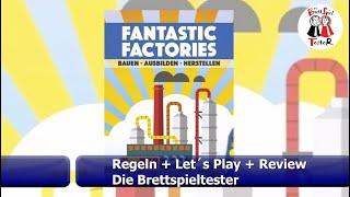 Fantastic Factories von Strohmann Games - Regeln + Let`s Play + Review - Die Brettspieltester