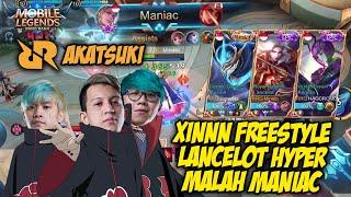 RRQ XIN  FREESTYLE LANCELOT HYPER CARRY MALAH DAPAT MANIAC - MUSUH  DIBUAT AUTO NANGIS INI