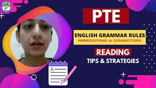 PTE Reading Blanks - Grammar Rules and Tricks | Tips & Strategies for Reading and Writing Blanks
