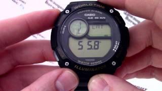 Часы Casio Illuminator CPA-100-9A - Инструкция, как настроить от PresidentWatches.Ru