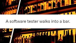 A software tester walks into a bar