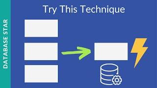 Try This Technique To Speed Up Your Complex SQL
