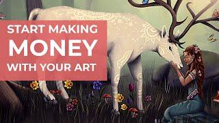 Learn to Run a Successful Art Business  |  Ep 01: Active Income Sources  | No More Struggling Artist