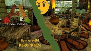 Ark Survival Evloved  How to build Meine Deko IdeenNo Mods PART 1