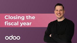 Closing the fiscal year | Odoo Accounting