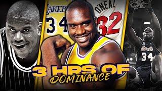 3 Hours Of Shaq's Most DOMiNANT NBA Performances 