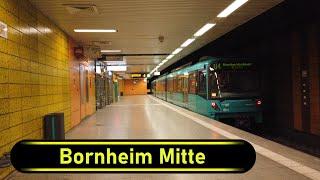 U-Bahn Station Bornheim Mitte - Frankfurt  - Walkthrough 