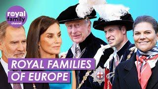 Meet Europe's Royal Families: Monarchs, Consorts, and Heirs 2024