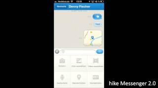 hike Messenger 2.0 iPhone