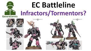 Battleline Infractors and Tormentors review  Emperors Children - GeneralJannis - WH40k 10th edition