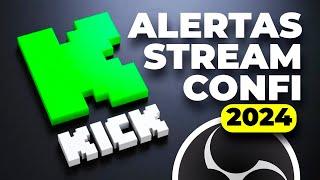 COMO HACER STREAM EN KICK + ALERTAS EN KICK ACTUALIZADO 2024