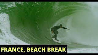 Surfers Chasing Perfect Barrels in Foggy Hossegor – No Edits, Just Raw Surf Action !