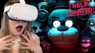 NEW FNAF FAN PLAYS HELP WANTED - PART 1 (FIVE NIGHTS AT FREDDY'S VR)