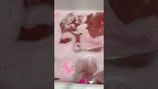 pink bath  #asmr #aesthetic #pink #bath #satisfying