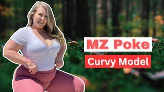 MZ Poke …| American Beautiful Plus Size Model  Biography | Curvy Fashion Model | Plussize