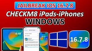 Jailbreak Latest iOS 16.7.8 on Windows | PaleRa1n Windows iOS 17.5.1/15.8.2/16.7.8 iPads/iPhone 6S-X