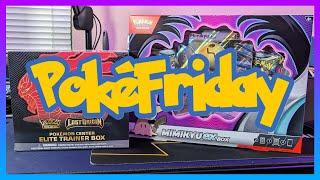  LIVE - PokéFriday - MIMIKYU EX BOX + LOST ORIGIN POKEMON CENTER ETB | !mxglory