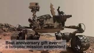 Миссия Curiosity  4 года на Марсе!