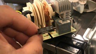 testing HIGH VOLTAGE DIODE in a “microwave” oven (using a 9 V battery)