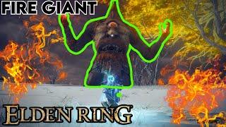 Fire Giant Easy Cheese in Elden Ring (NG or NG+)