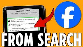 How to Hide Facebook Profile From Search Engines (UPDATED 2024)